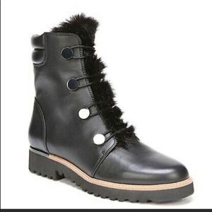 Franco Sarto Black Ankle Boots 6